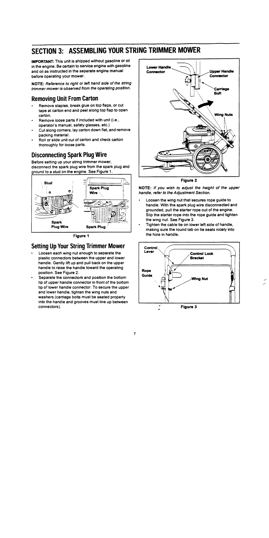 Troy-Bilt 258, 256 manual 