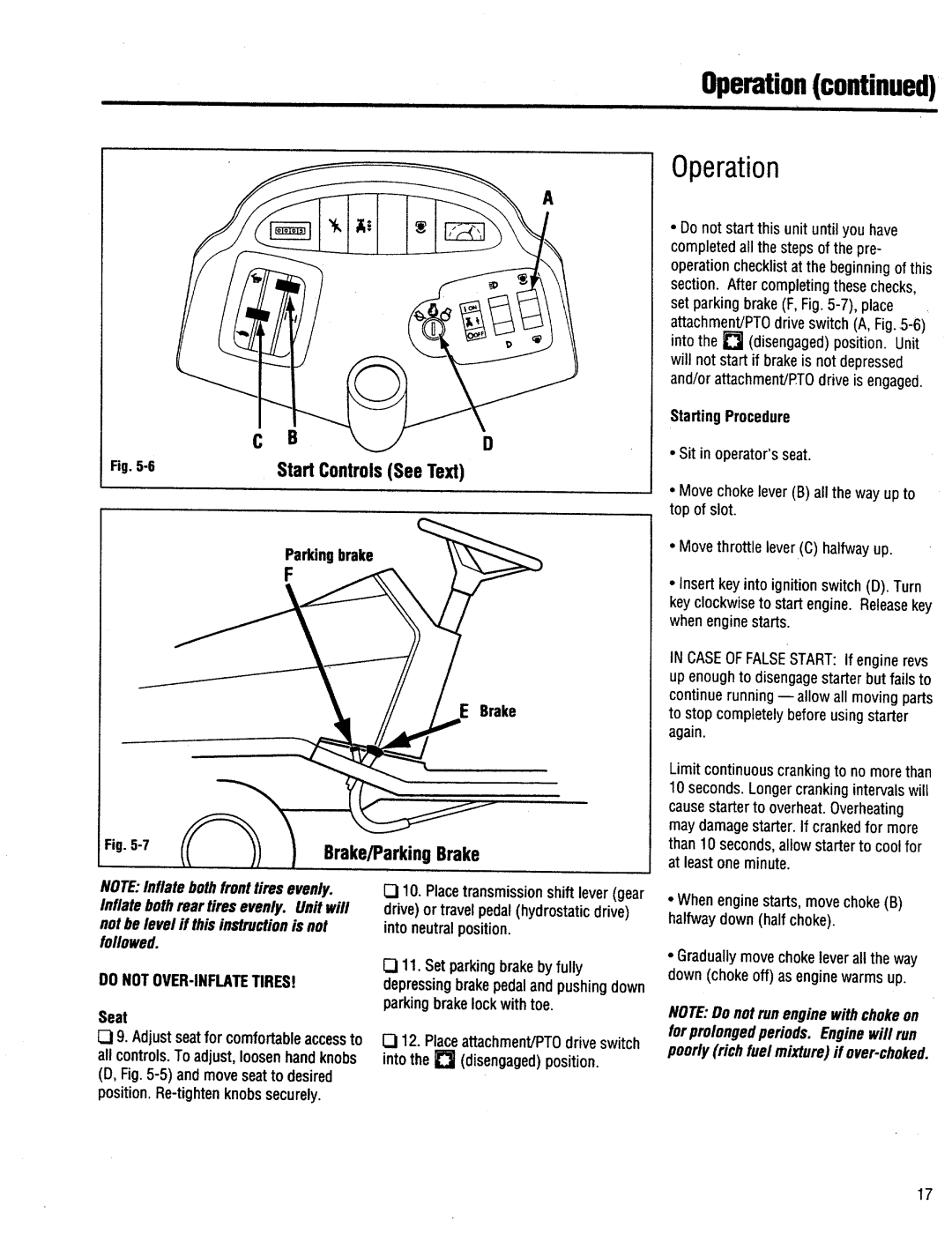 Troy-Bilt 13036, 13034, 13037, 13035 manual 