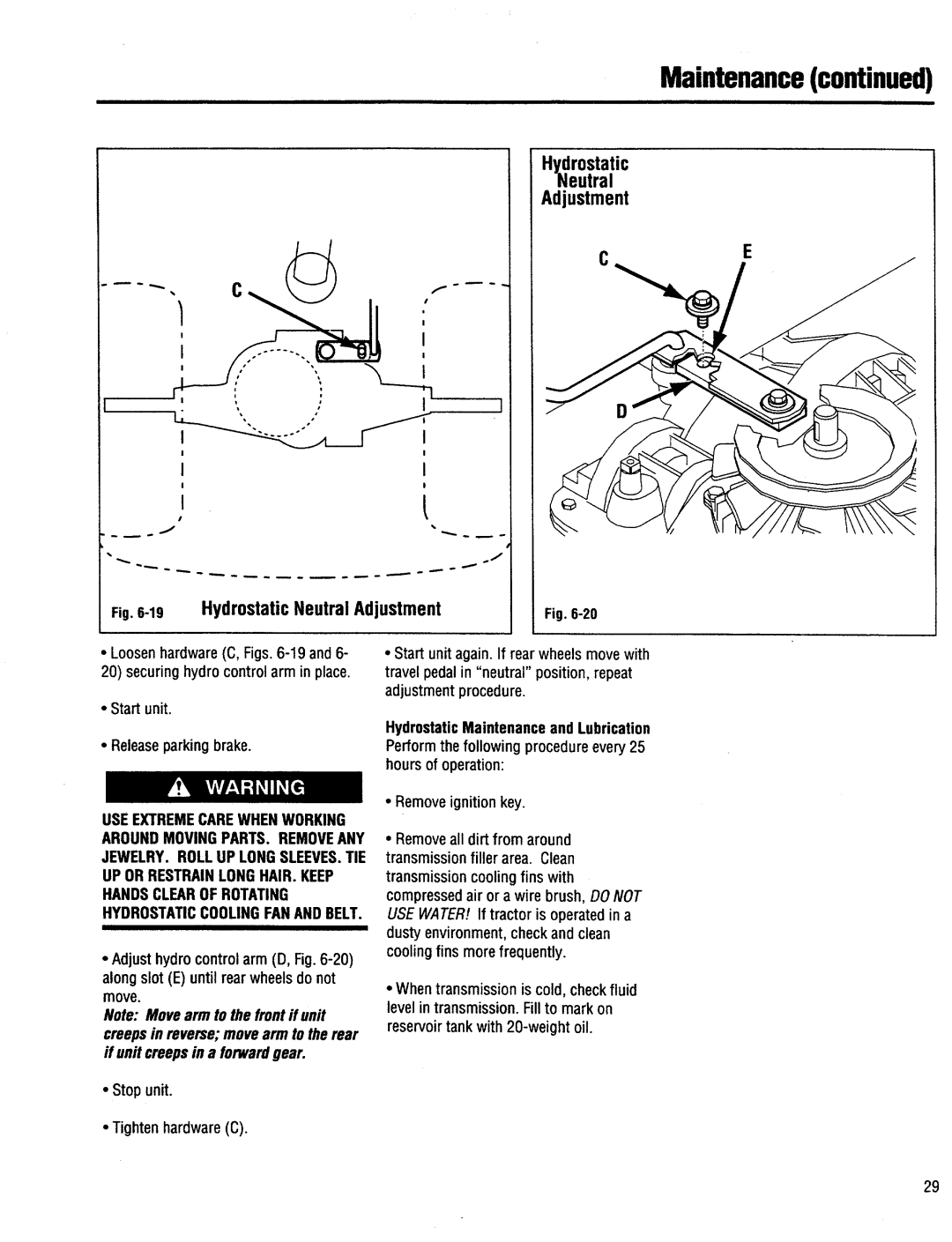 Troy-Bilt 13035, 13034, 13036, 13037 manual 