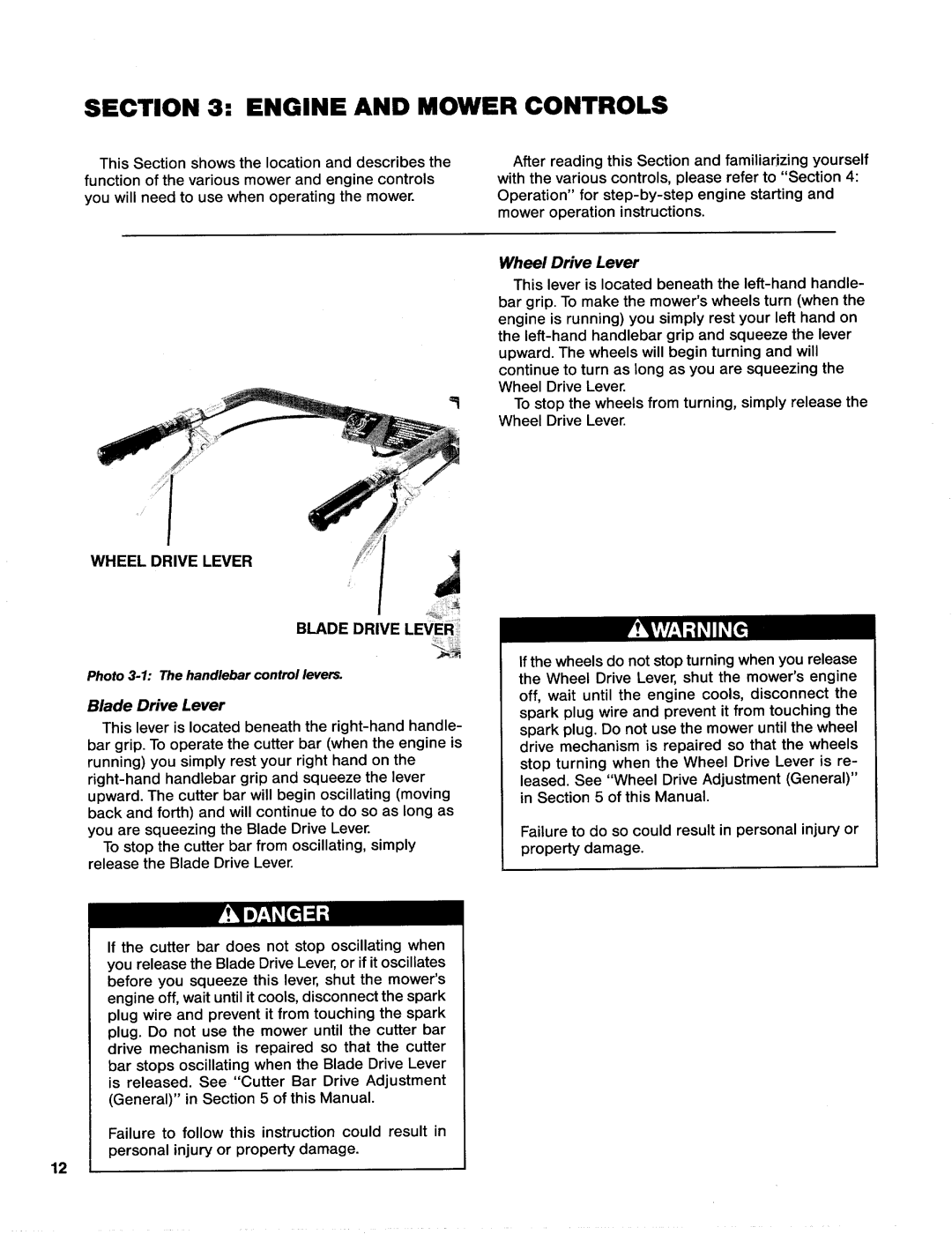 Troy-Bilt 31/2 HP manual 