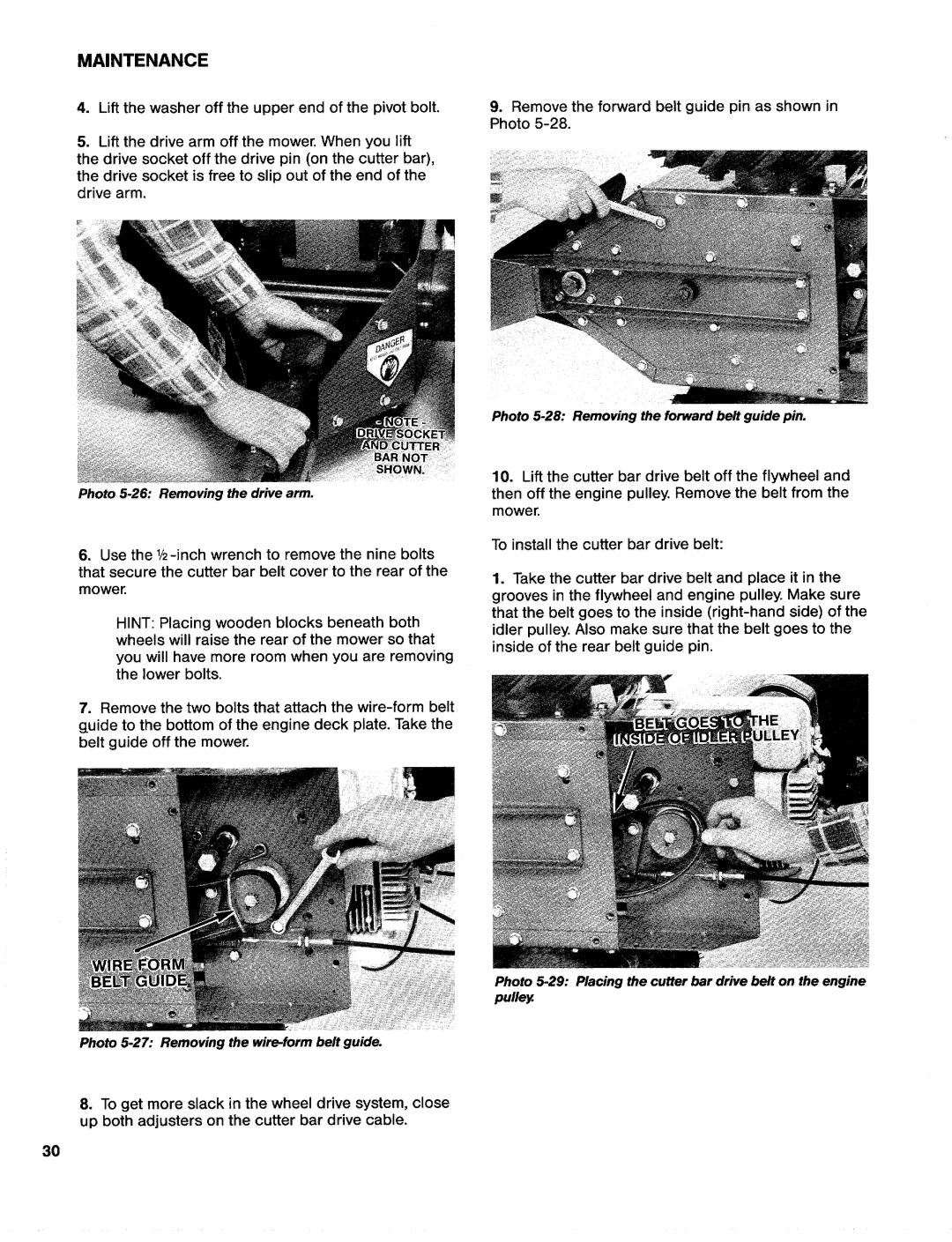 Troy-Bilt 31/2 HP manual 