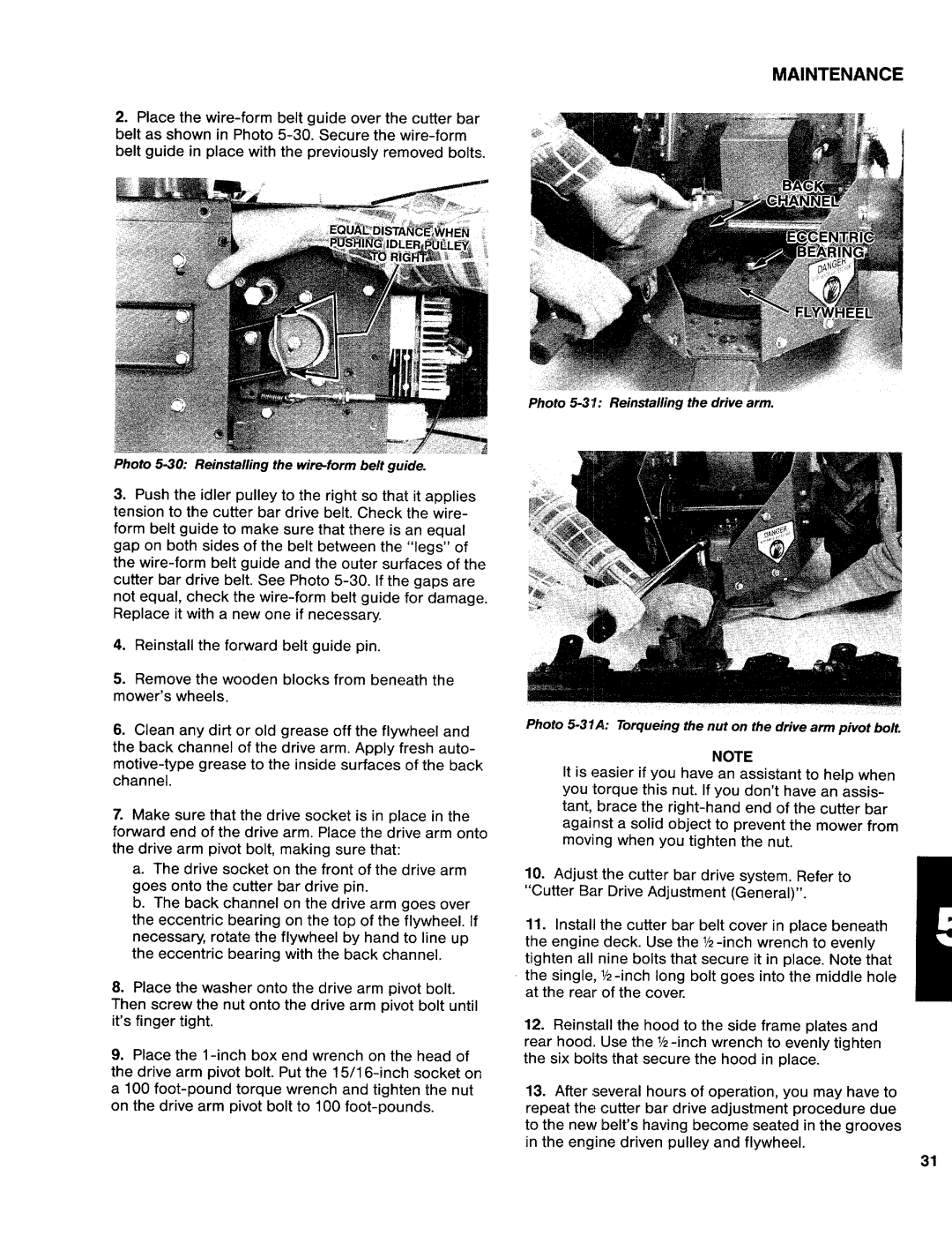 Troy-Bilt 31/2 HP manual 