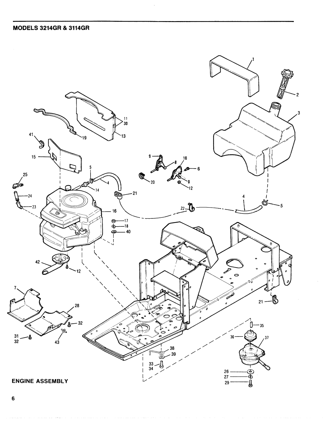 Troy-Bilt 3214GR, 3312GRS, 3212GR, 3114GR manual 