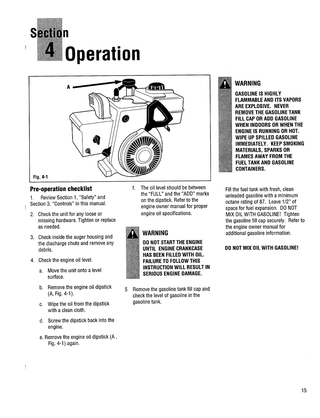 Troy-Bilt 42000 manual 