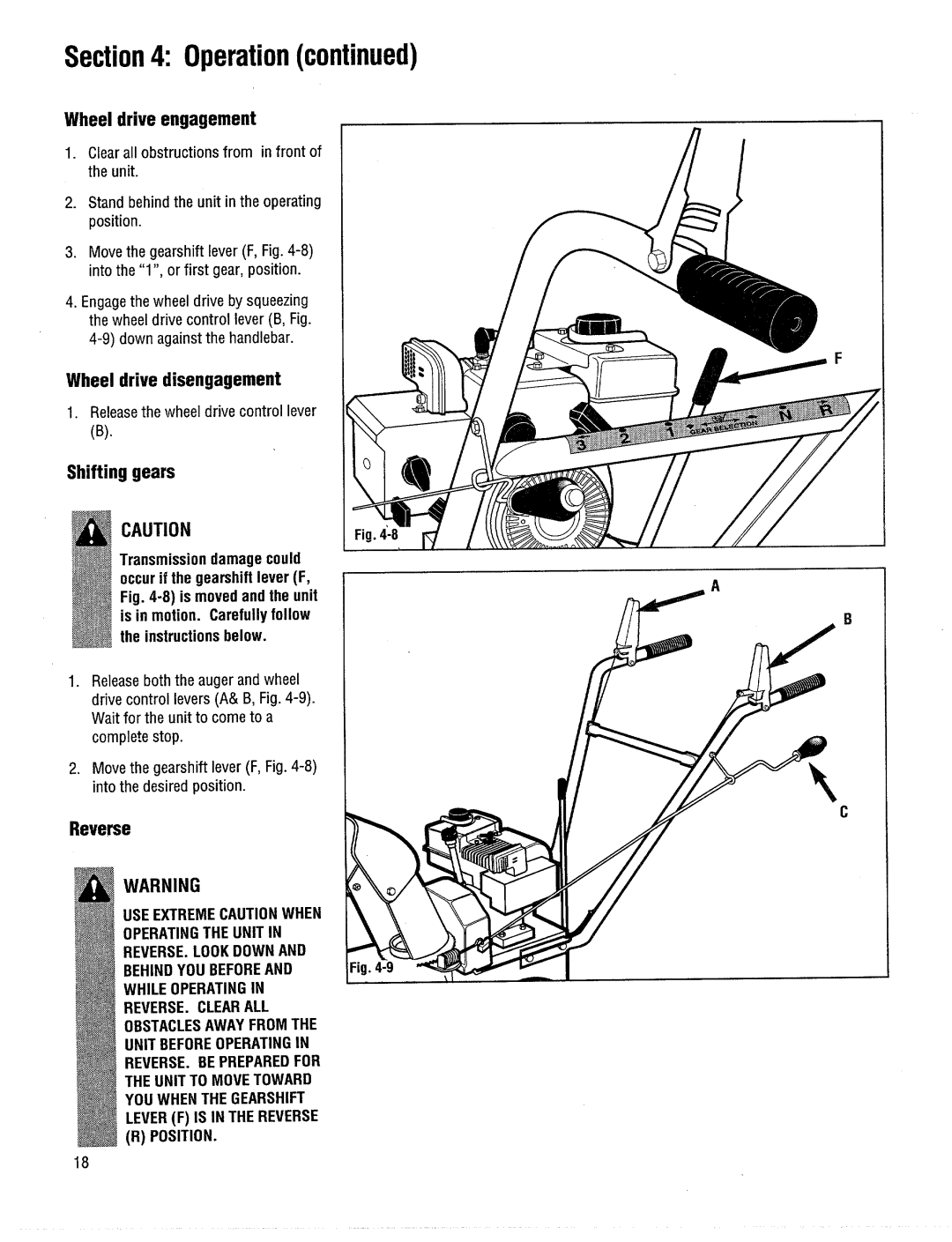 Troy-Bilt 42000 manual 