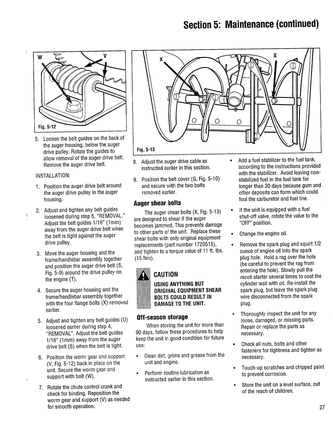 Troy-Bilt 42000 manual 