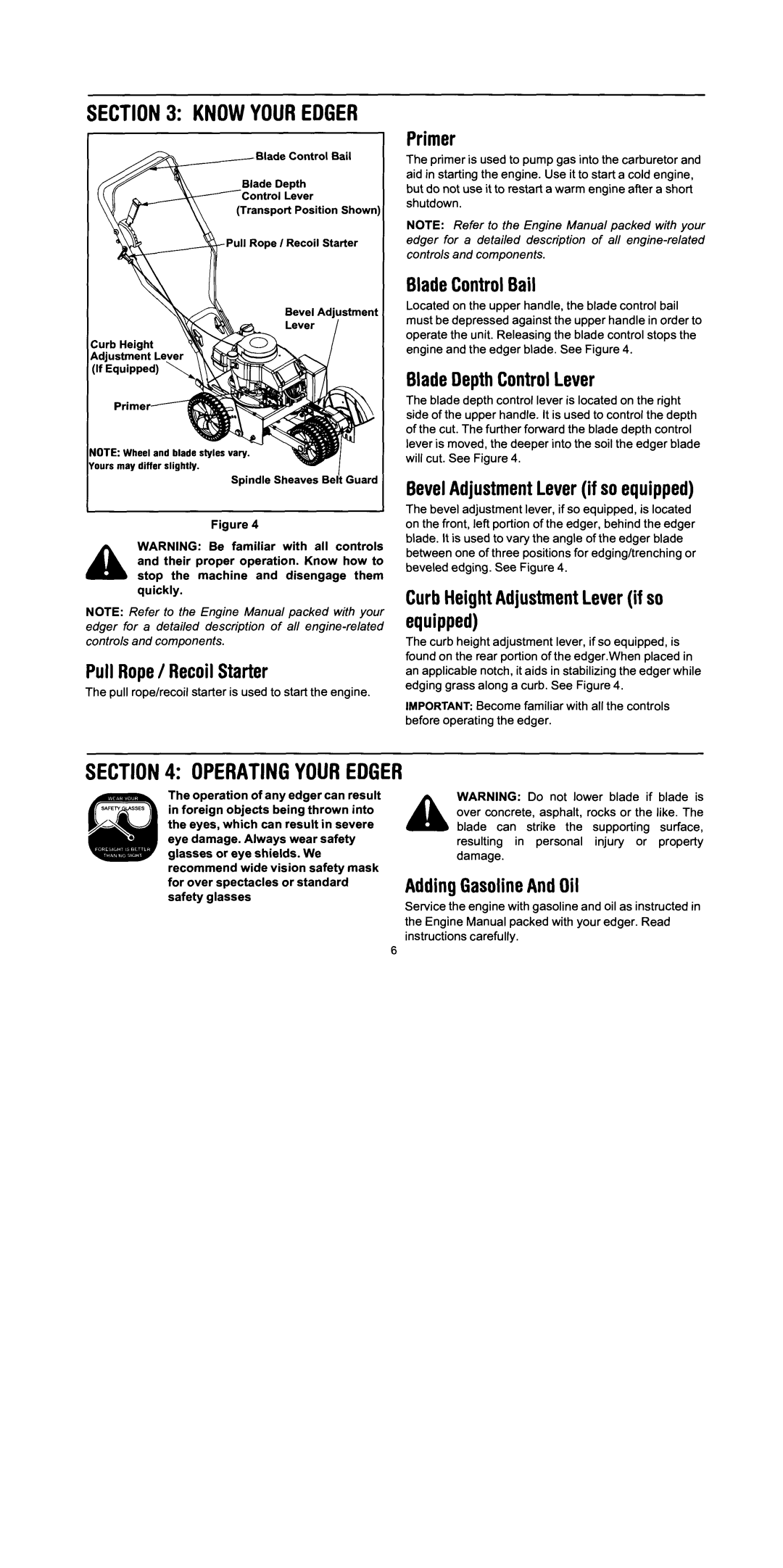 Troy-Bilt 554 manual 