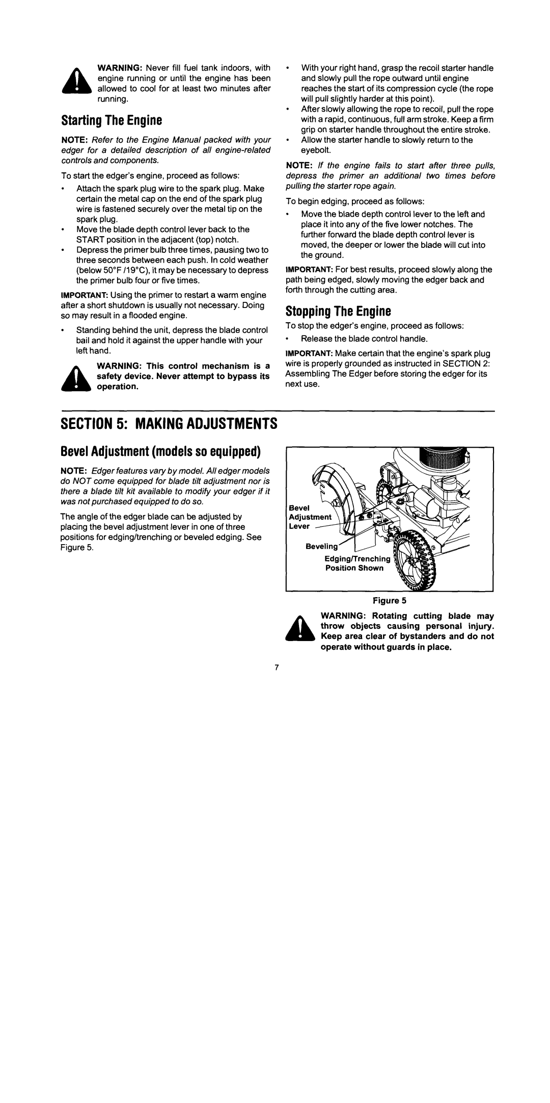 Troy-Bilt 554 manual 