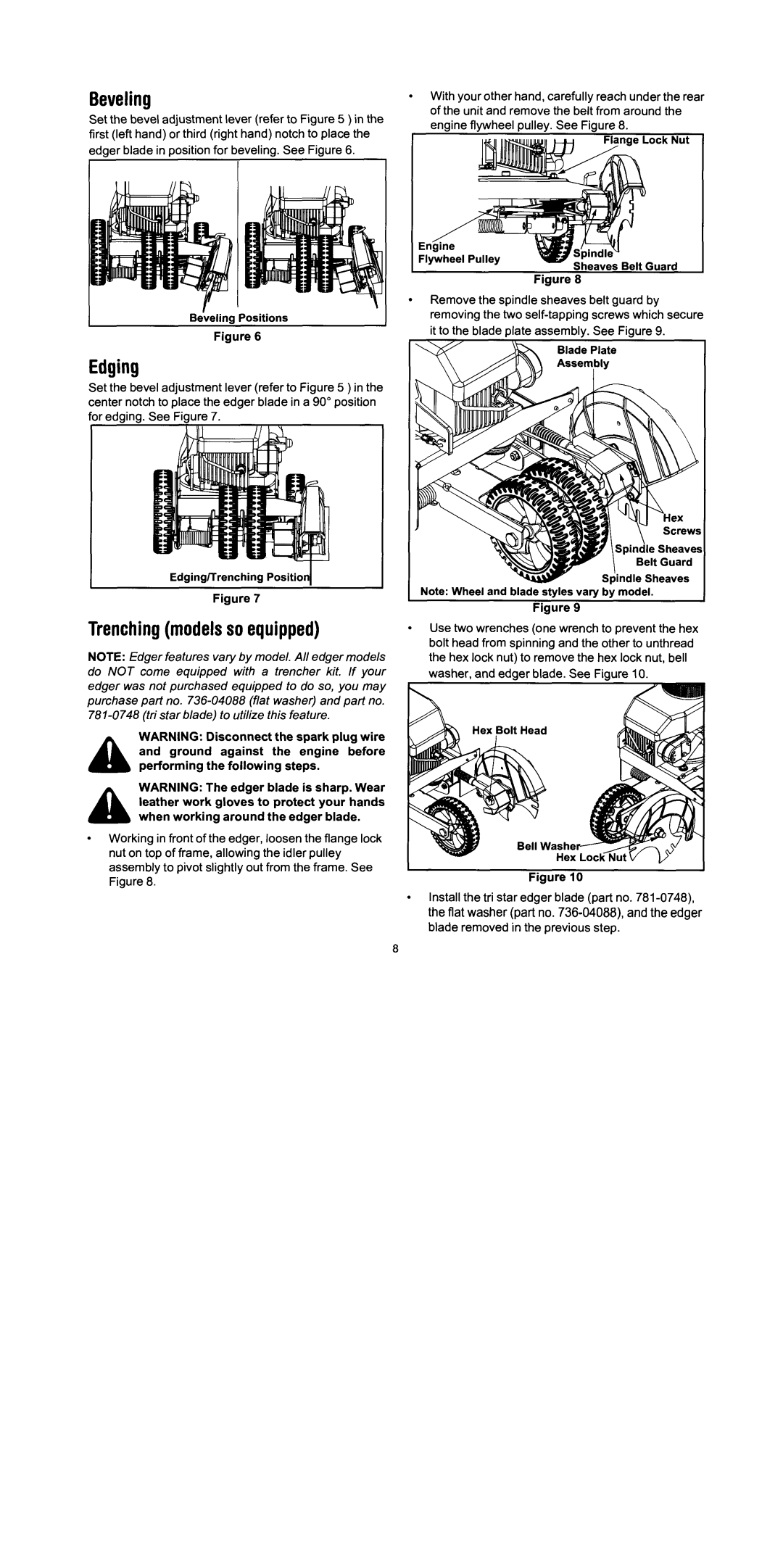 Troy-Bilt 554 manual 