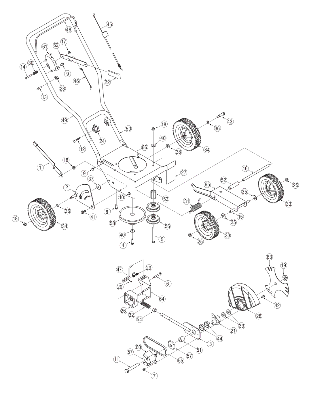 Troy-Bilt 554 manual 