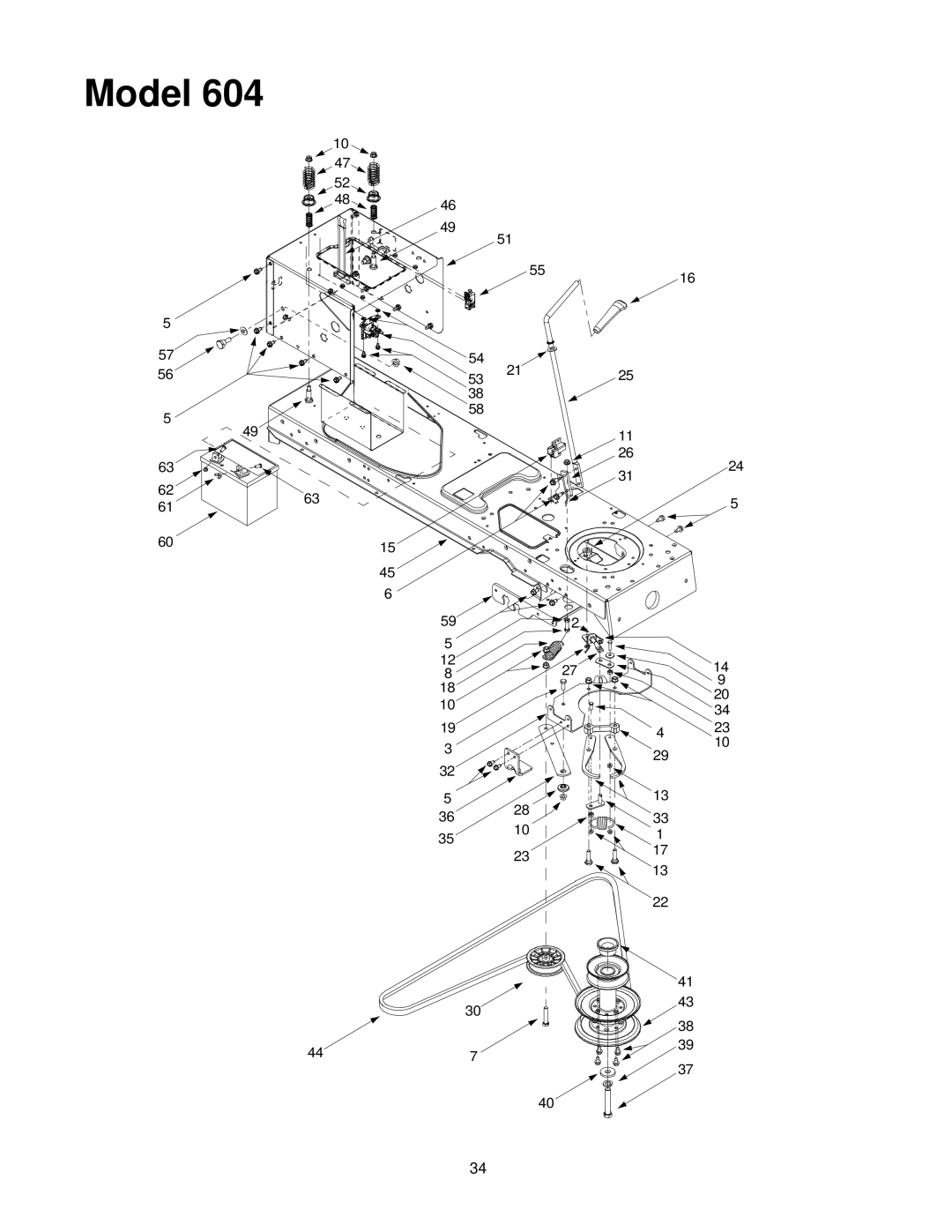 Troy-Bilt 604 manual 447 