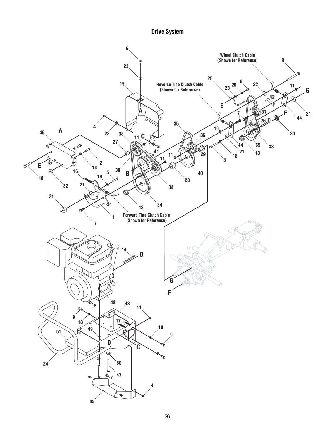 Troy-Bilt 654J manual 46 a 