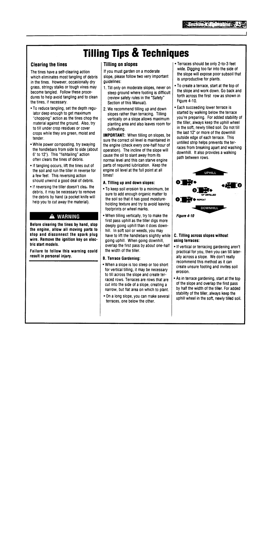 Troy-Bilt 664D manual 