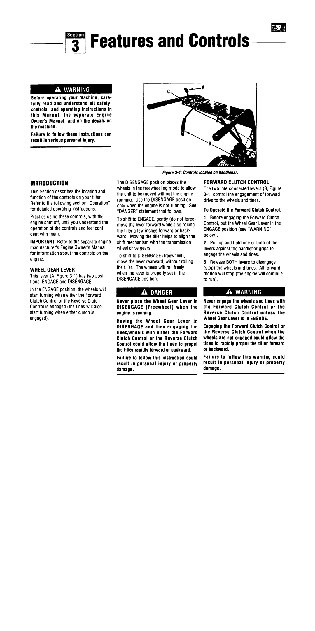 Troy-Bilt 664D manual 