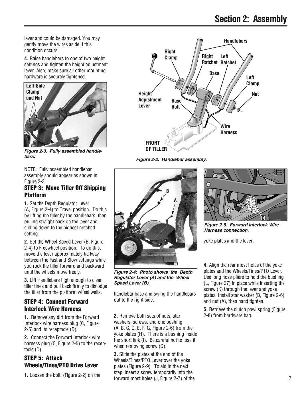 Troy-Bilt E686N, 682J, E682L manual Assembly, Move Tiller Off Shipping Platform 