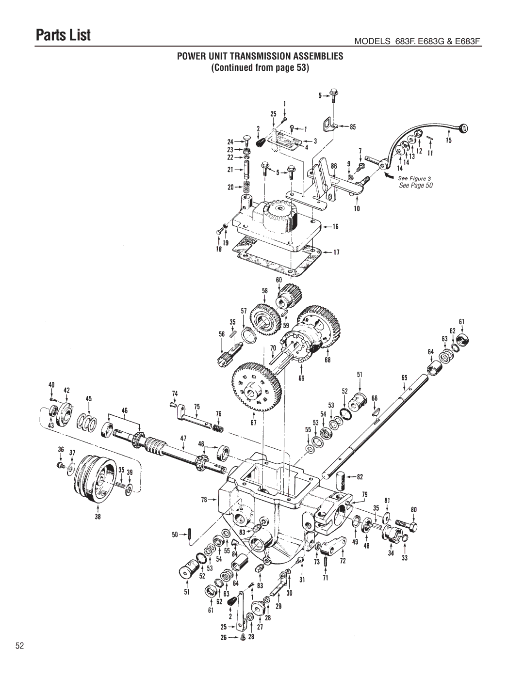 Troy-Bilt E683F, E683G manual From 