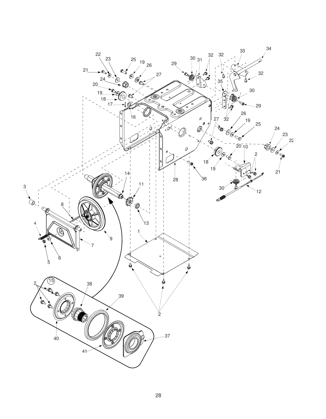 Troy-Bilt 772C0767 manual 22 20 