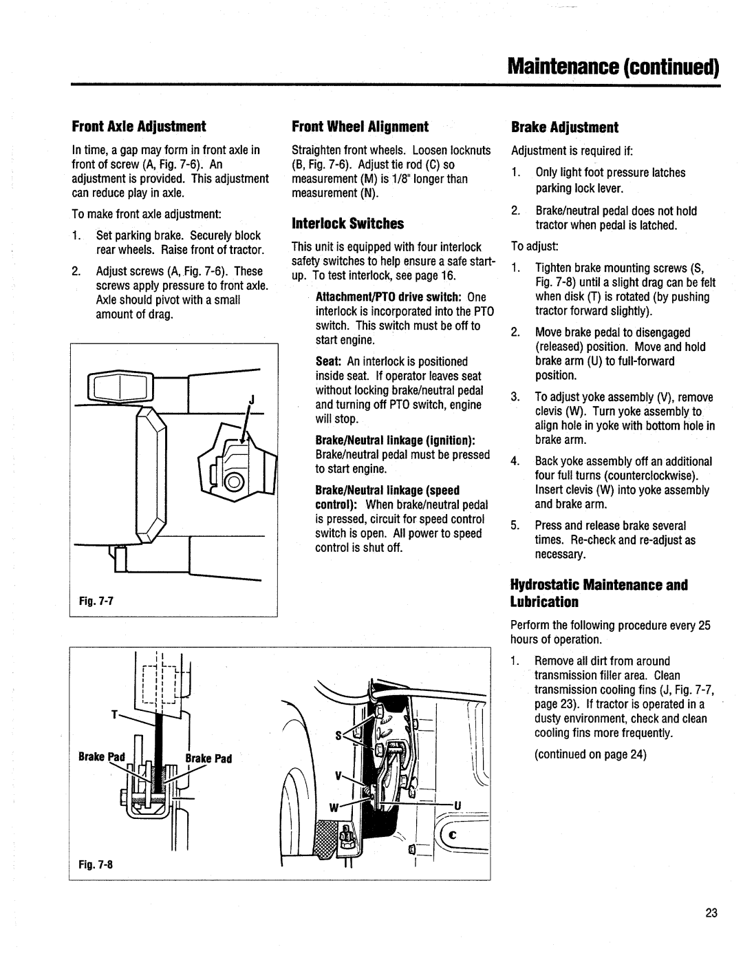 Troy-Bilt 13060, GTX 18, GTX 20 manual 