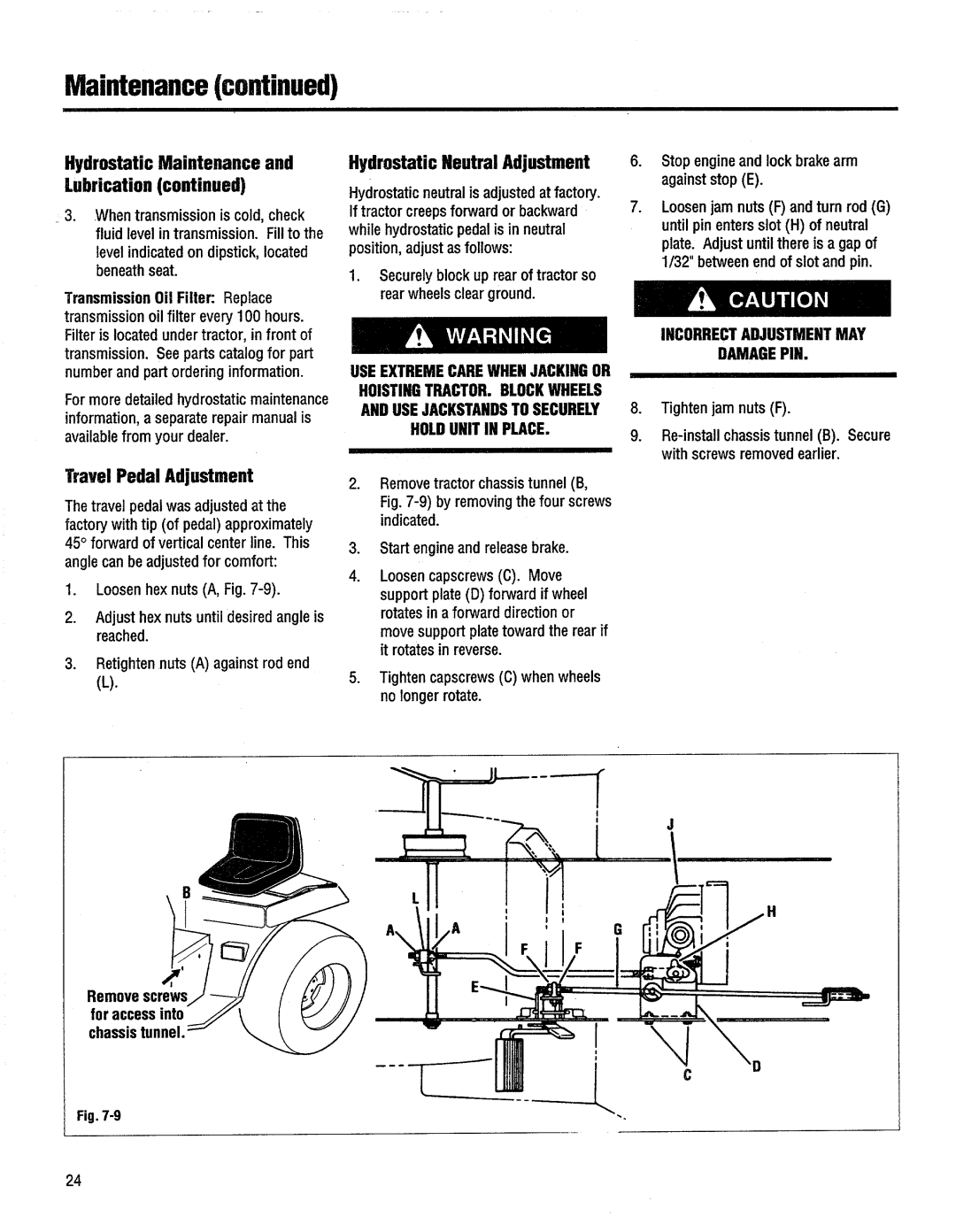 Troy-Bilt GTX 18, GTX 20, 13060 manual 