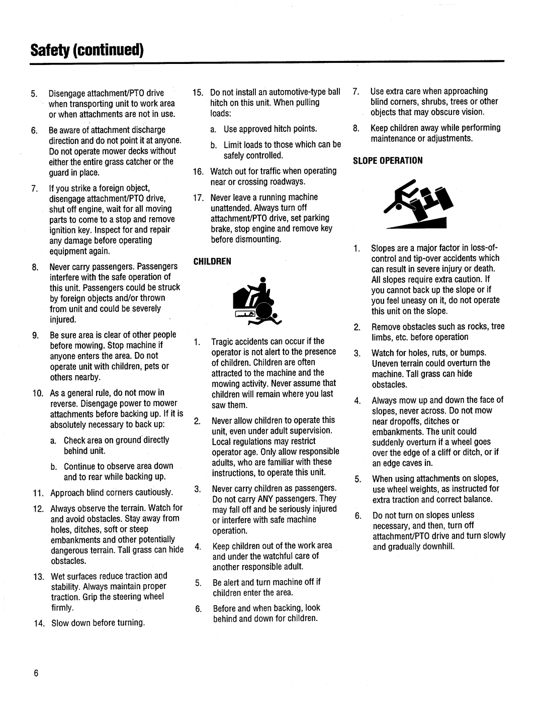 Troy-Bilt GTX 18, GTX 20, 13060 manual 