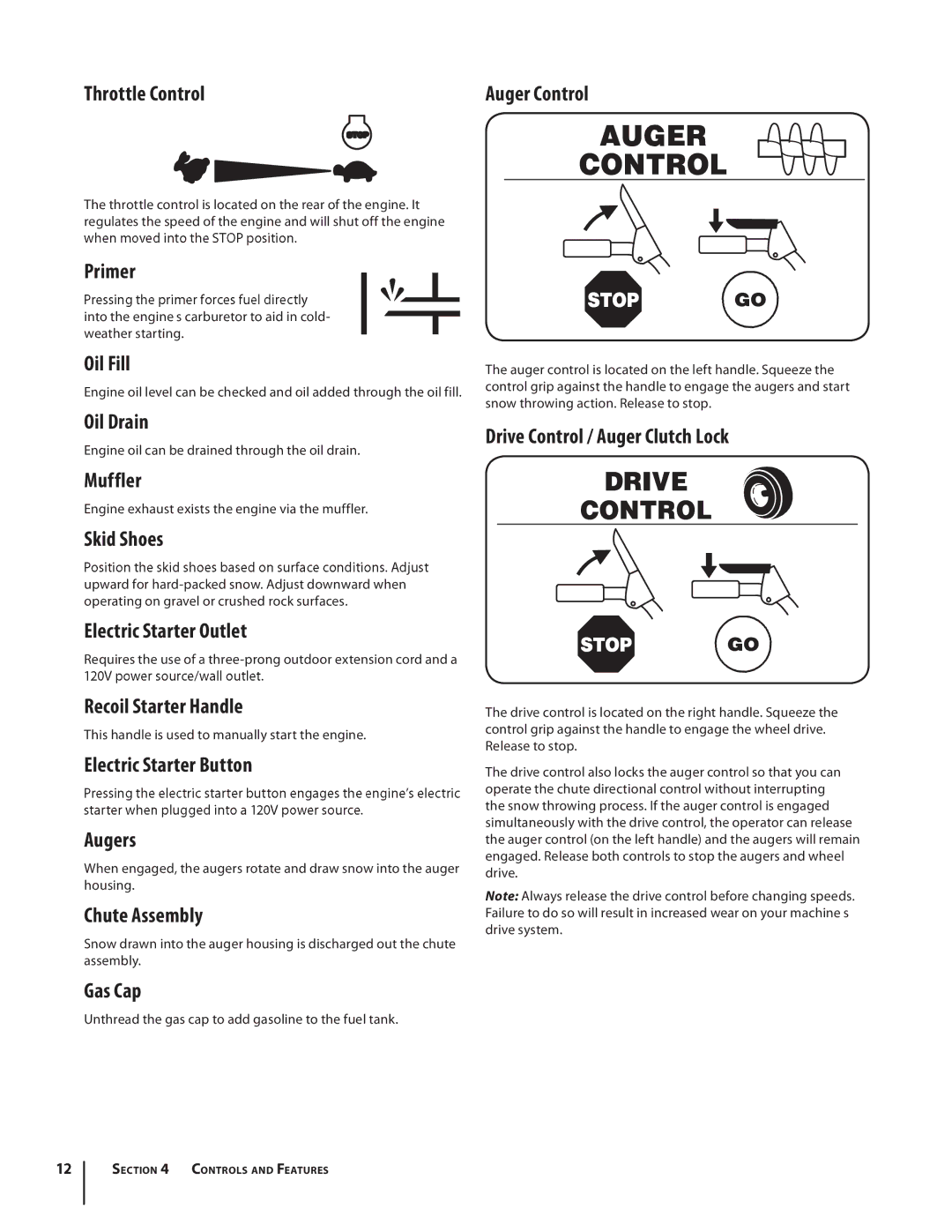 Troy-Bilt Storm 2620 manual ¸±¬¬´» Ý±²¬±´, ·³», ·´ Ú·´´, ·´ Ü¿·², «ºº´», Íµ·¼ Í¸±», ´»½¬·½ Í¬¿¬» Ñ«¬´»¬, »½±·´ Í¬¿¬» Ø¿²¼´» 