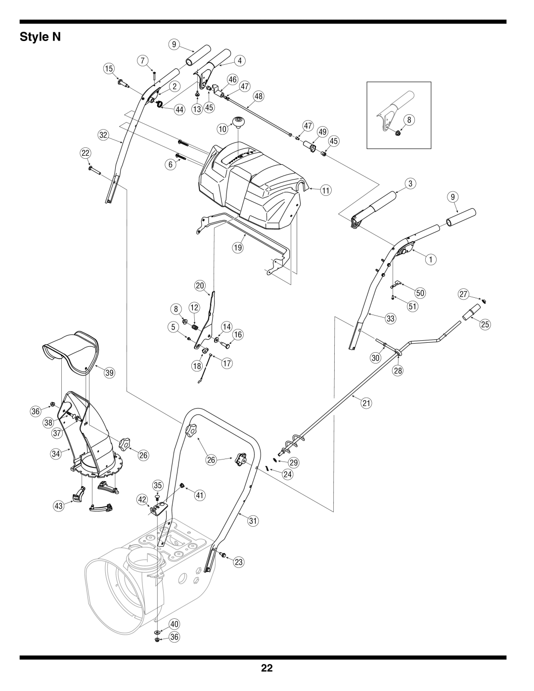 Troy-Bilt STORM Series warranty                