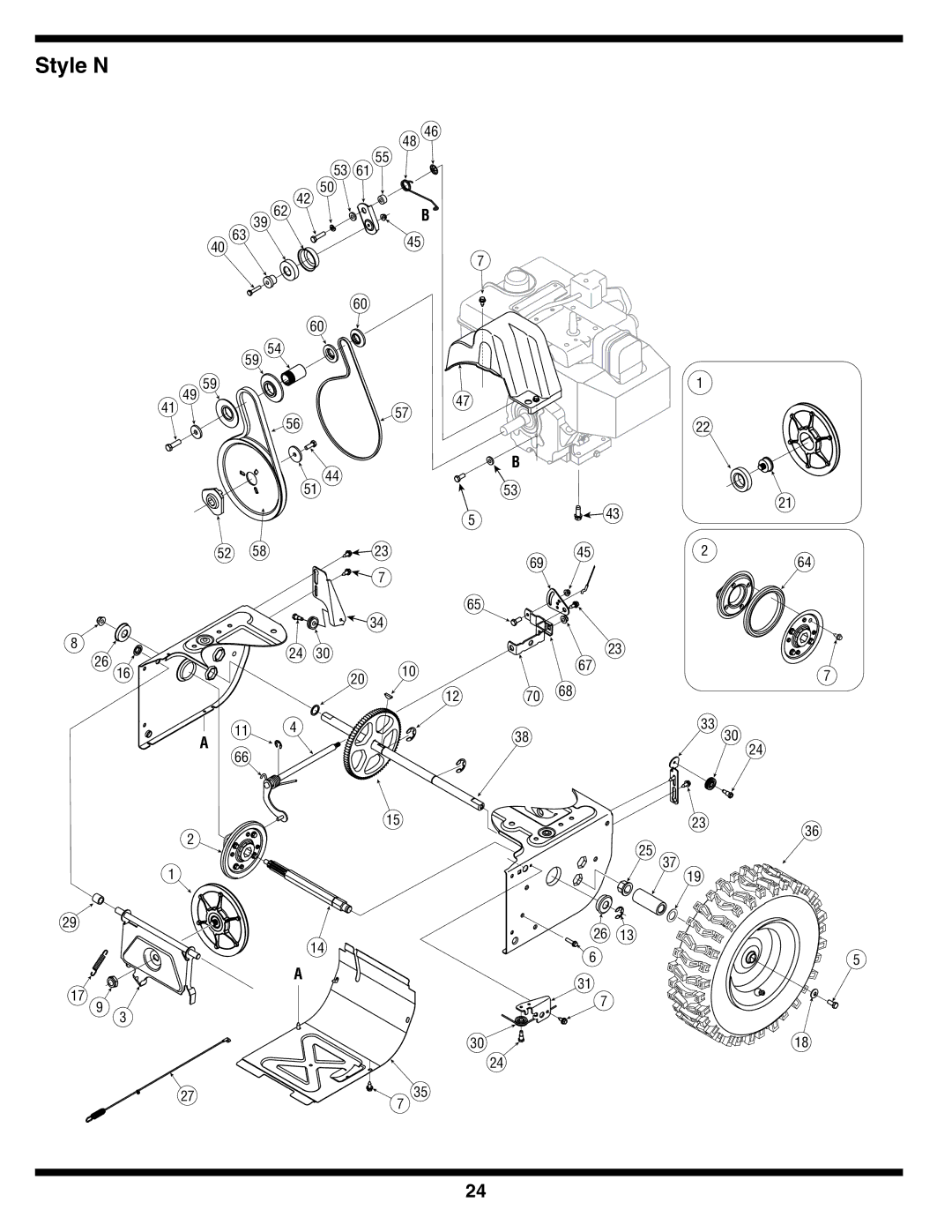 Troy-Bilt STORM Series warranty 67 70 17 9 