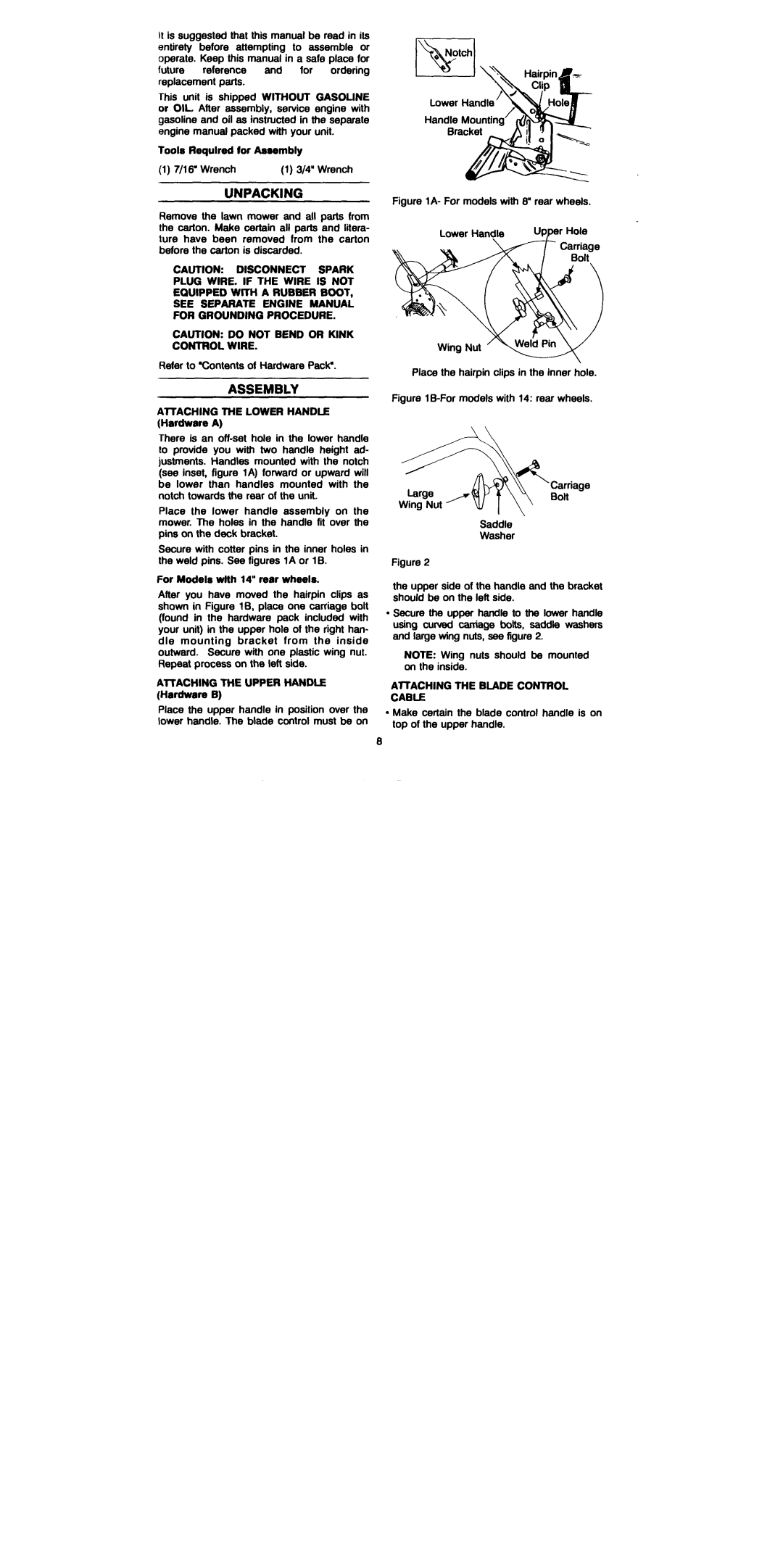 Troy-Bilt T-546 manual 