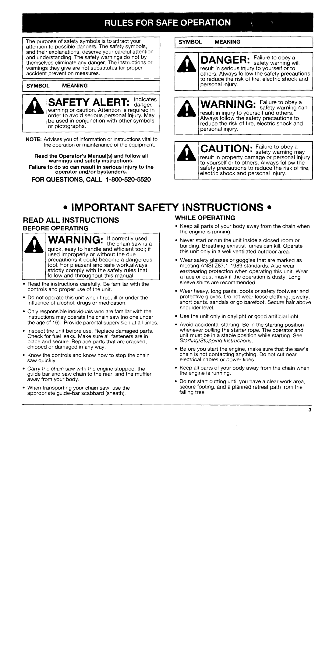 Troy-Bilt TB4218CC manual 