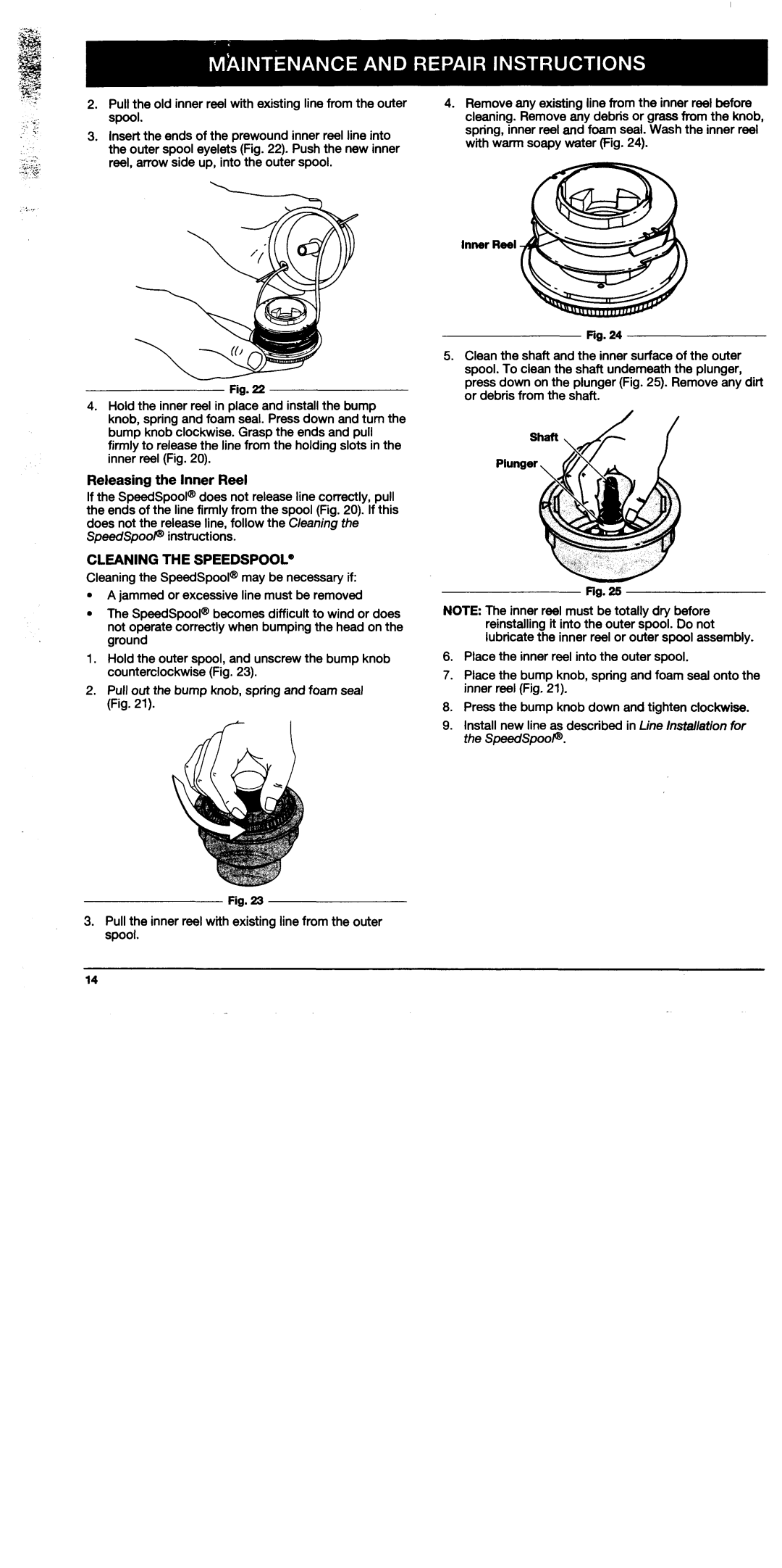 Troy-Bilt TB75SS, TB25CS manual 