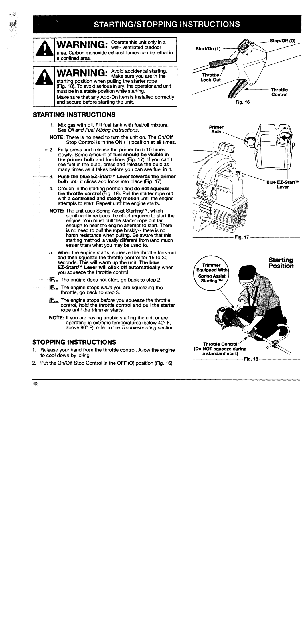 Troy-Bilt TB90BC manual 