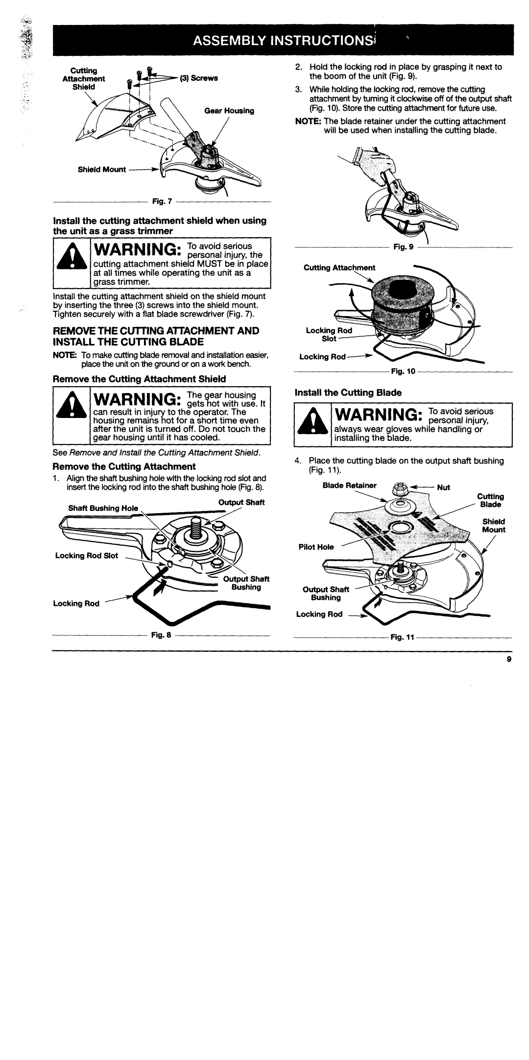 Troy-Bilt TB90BC manual 