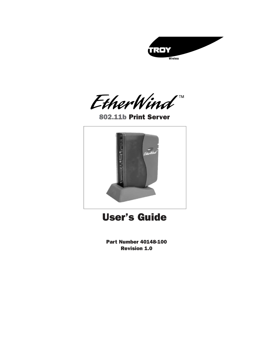 TROY Group 802.11b manual User’s Guide 