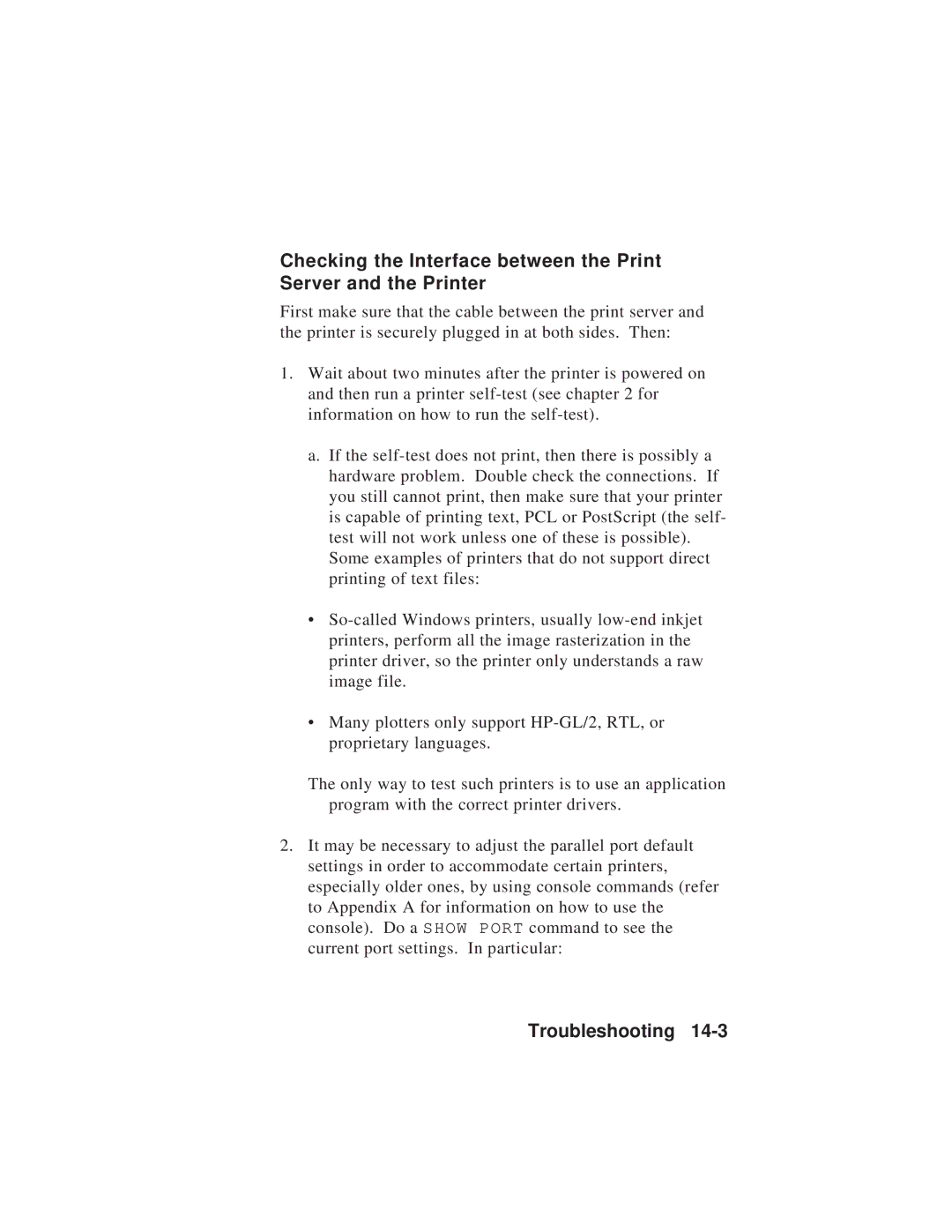 TROY Group MAN-EXT2000 manual Troubleshooting 