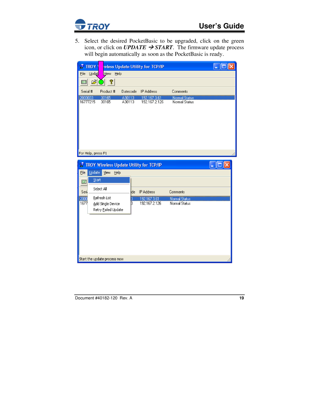 TROY Group PocketBasic manual User’s Guide 