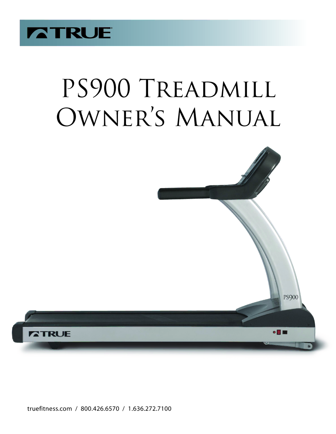 True Fitness PS900 manual 