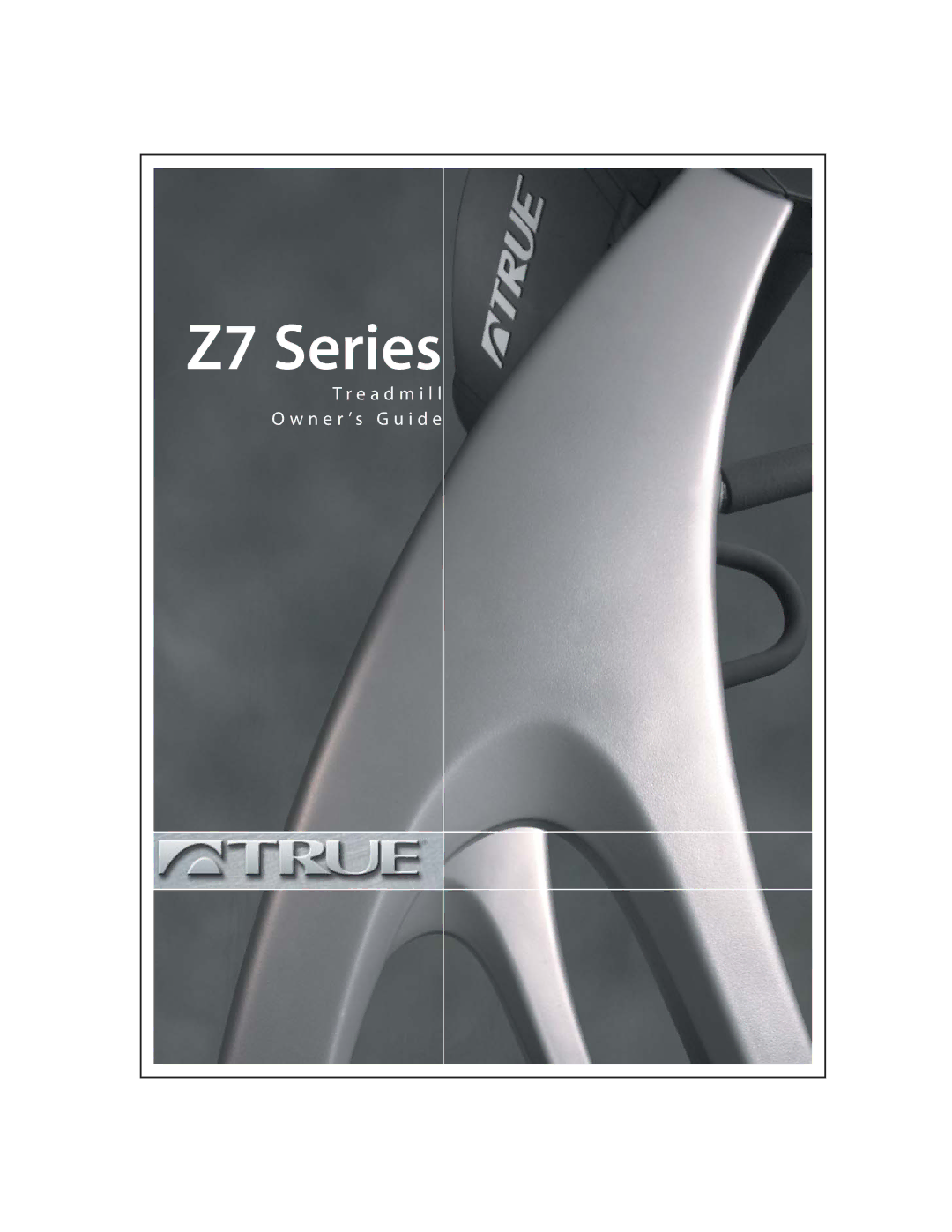 True Fitness Z7 Series manual 