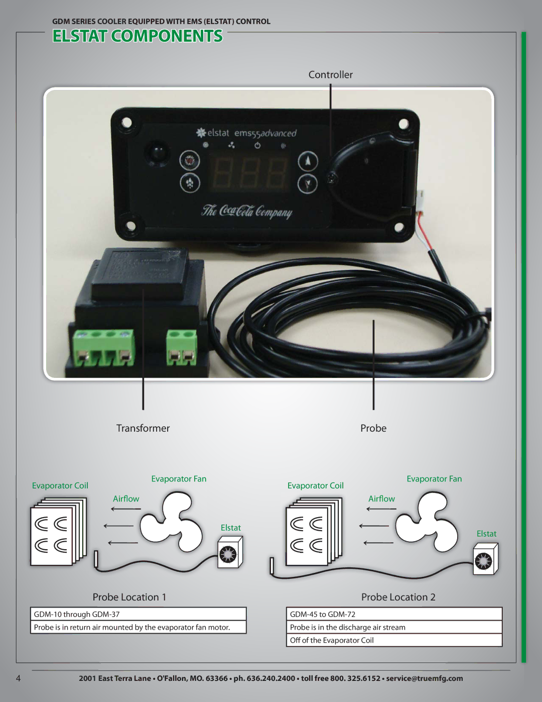 True Manufacturing Company GDM-26 manual 455$0.10/&/54 