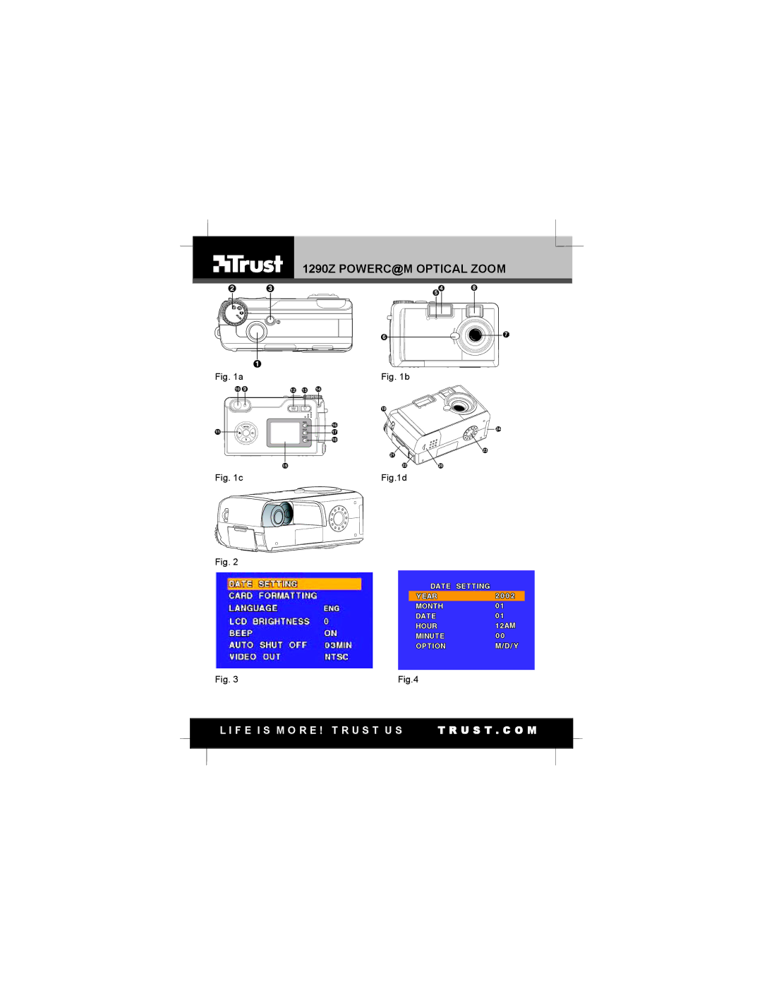 Trust Computer Products 1290Z user manual 