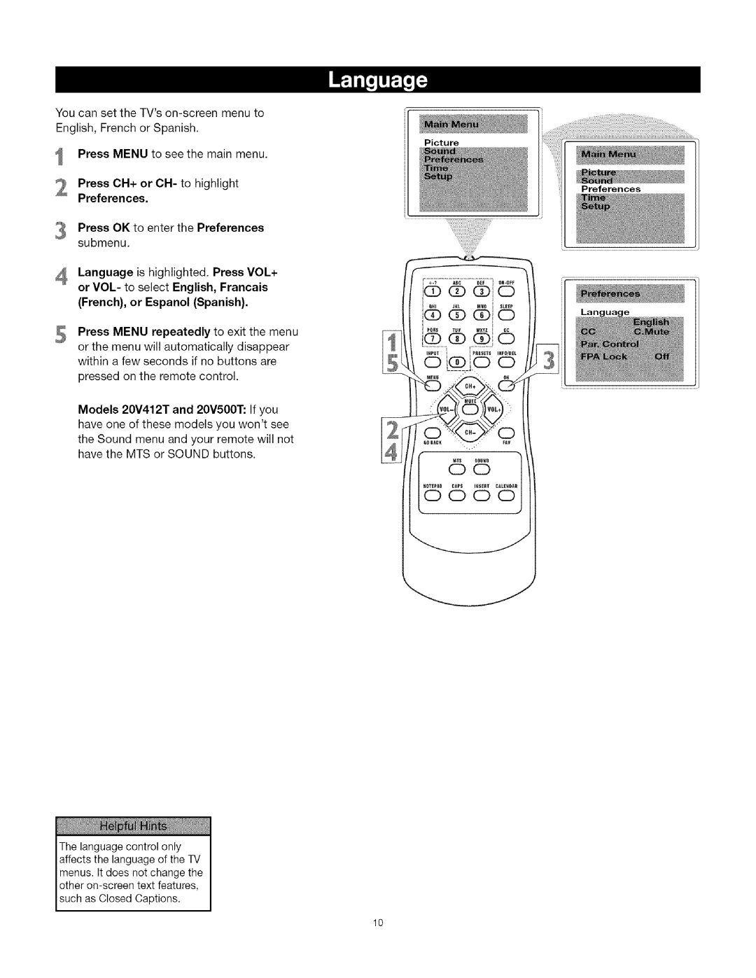 TTE Technology CRT Television manual @io o 