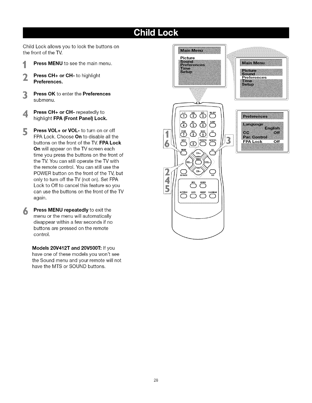 TTE Technology CRT Television manual 0000 