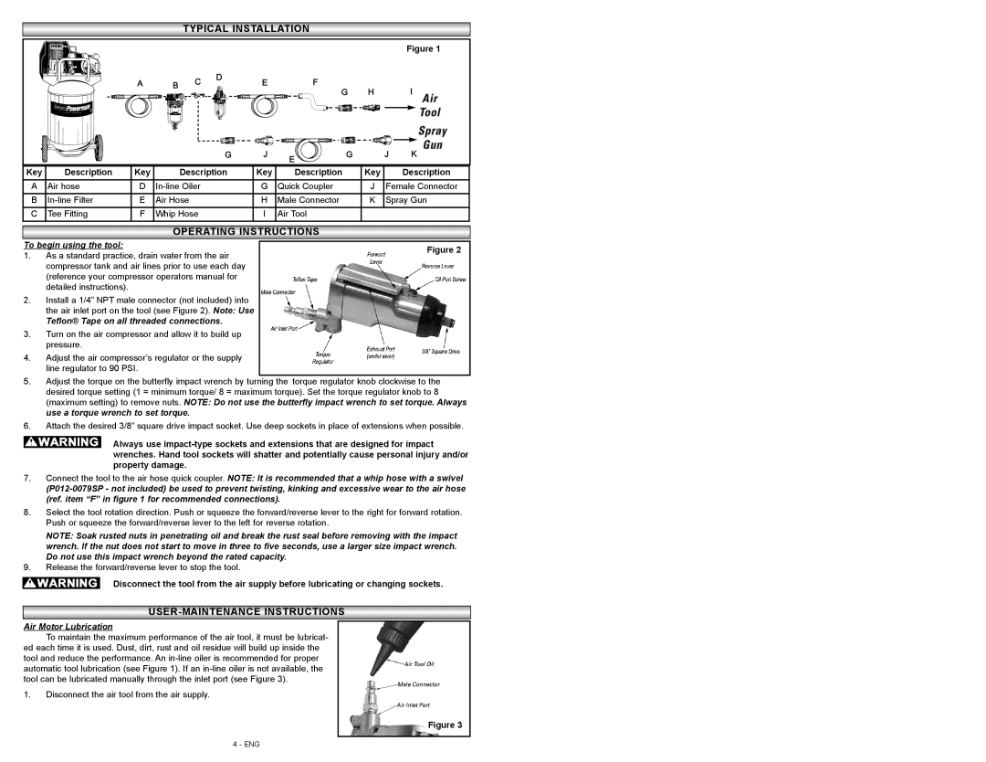 Tunturi 024-0108CT warranty Typicaltypical Instinstallaallationtion, Operaoperatingting Instructionsinstructions 