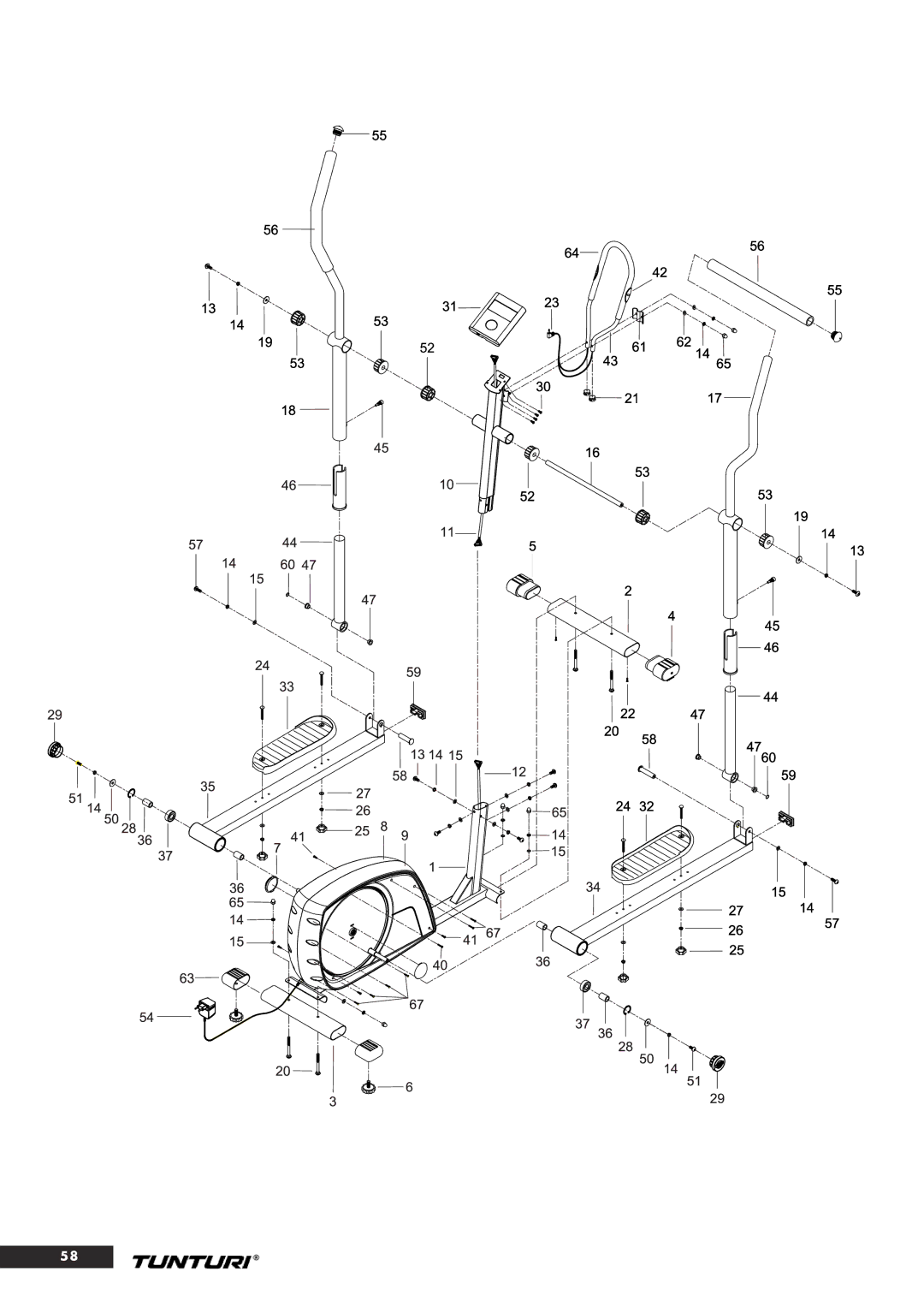 Tunturi C20 owner manual 