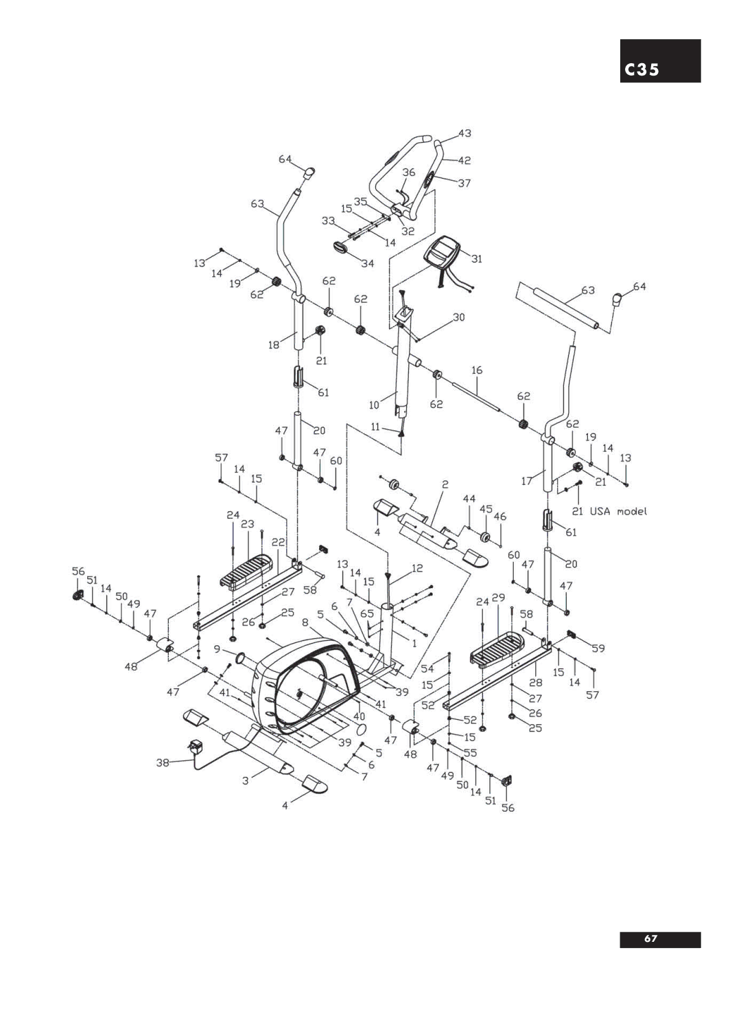 Tunturi C35 owner manual 