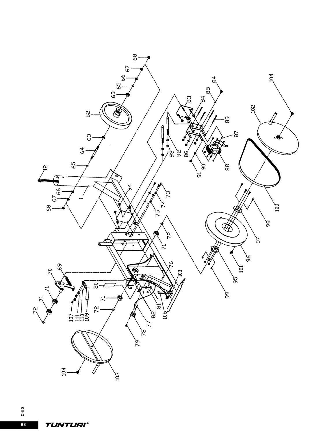 Tunturi C60 owner manual 