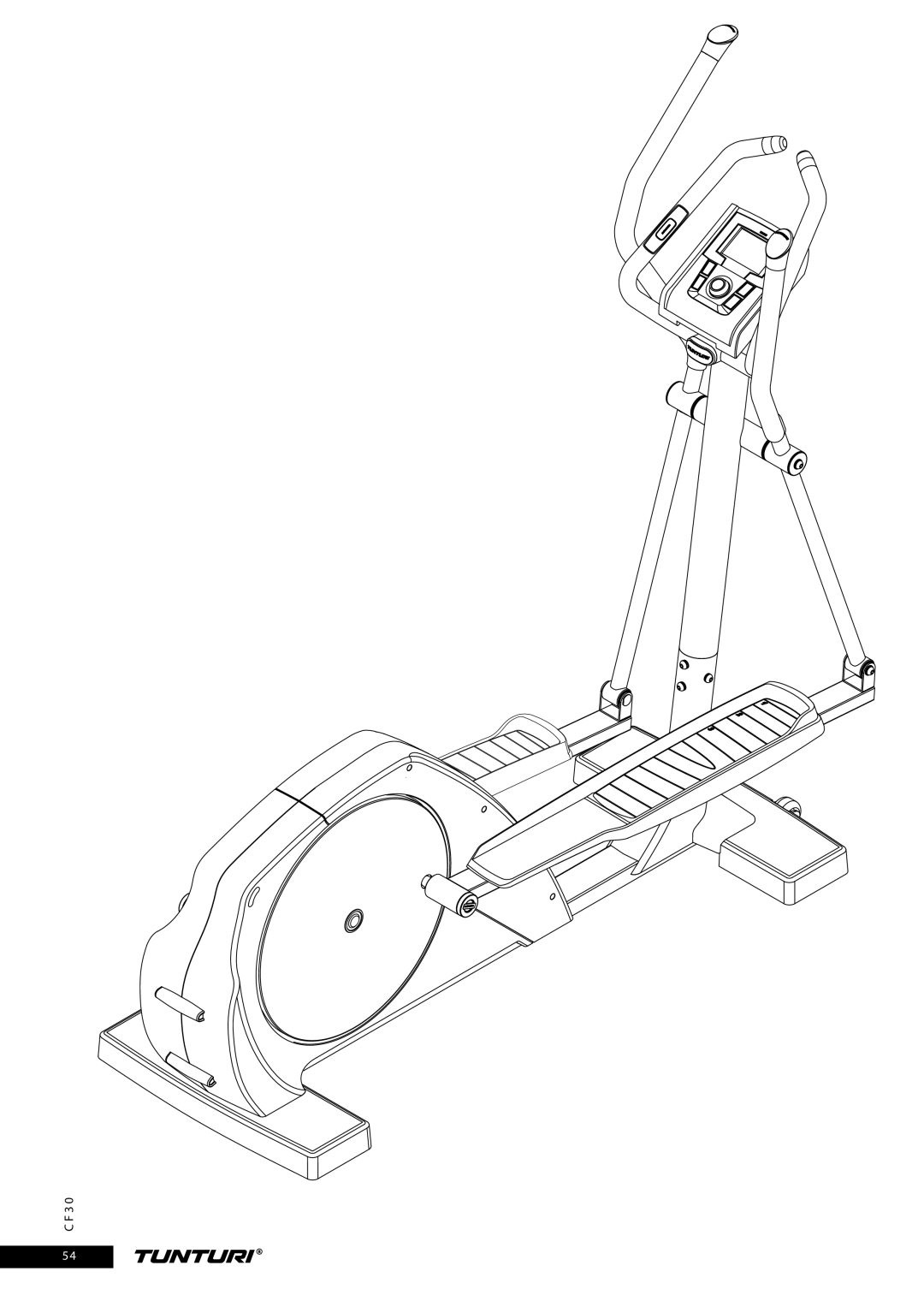 Tunturi CF30 owner manual 