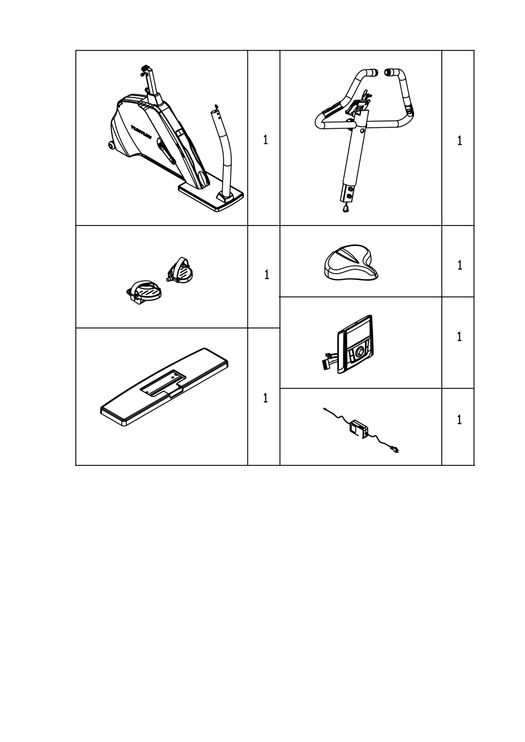 Tunturi E30L owner manual 