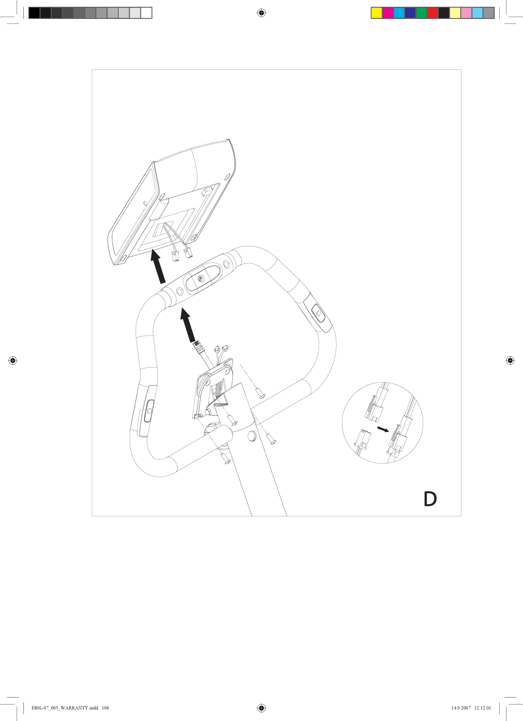 Tunturi owner manual E80L-07005WARRANTY.indd 14.9.2007 