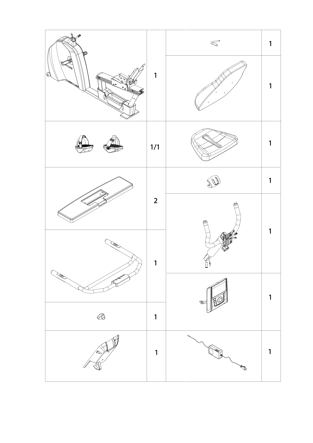 Tunturi E80R owner manual 