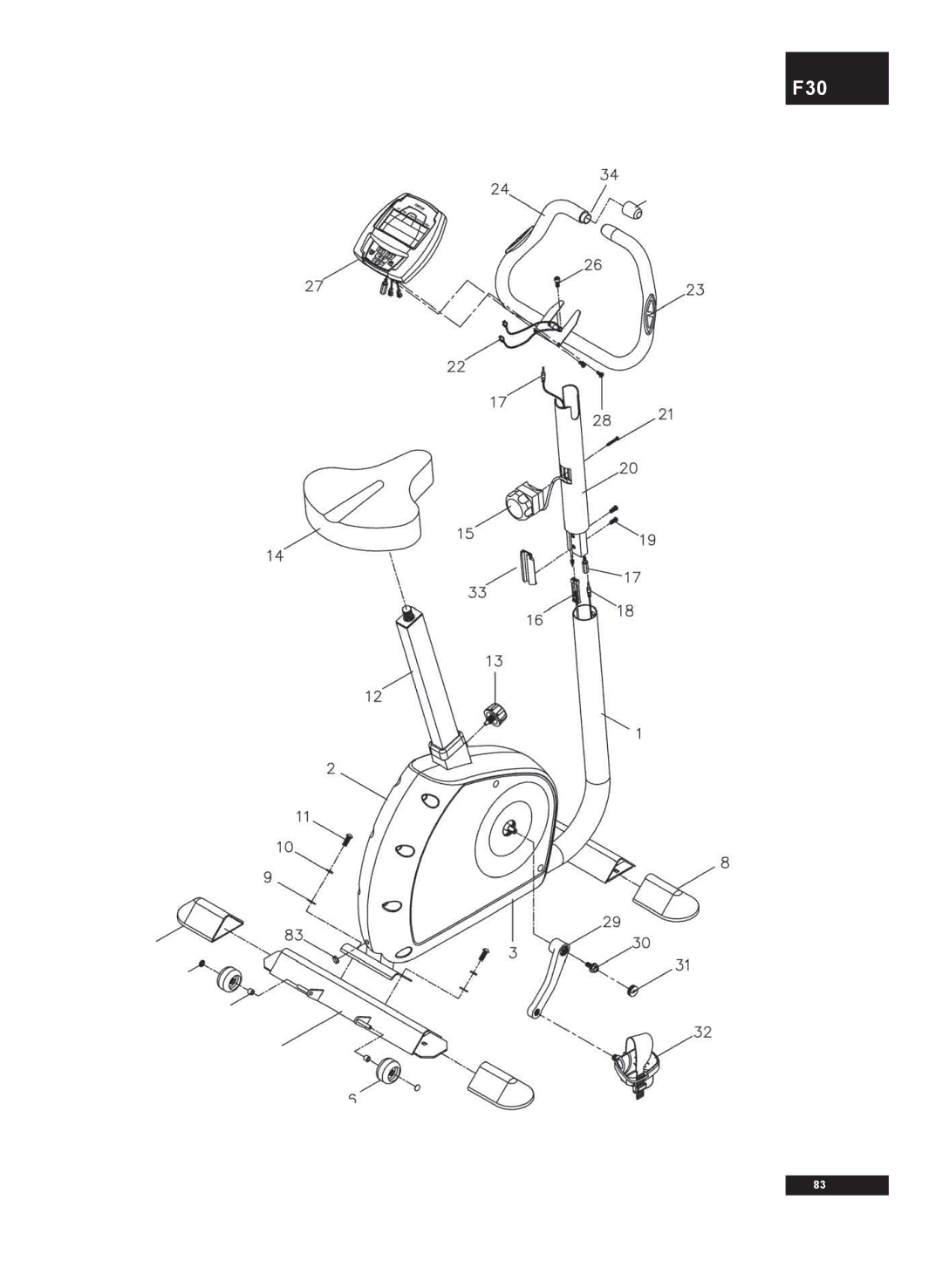 Tunturi F30, F35 owner manual 